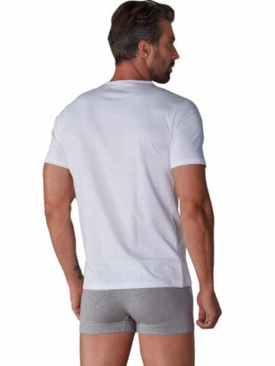 T-shirt Herren Unterhemden White 1Packung