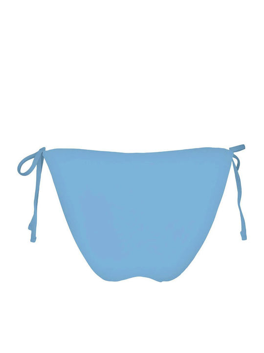 Marseille Bikini Slip Cu Dantelă Albastru Deschis