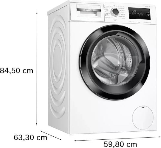Bosch Πλυντήριο Ρούχων 8kg 1200 Στροφών Eco Silence Drive WAN24168BY