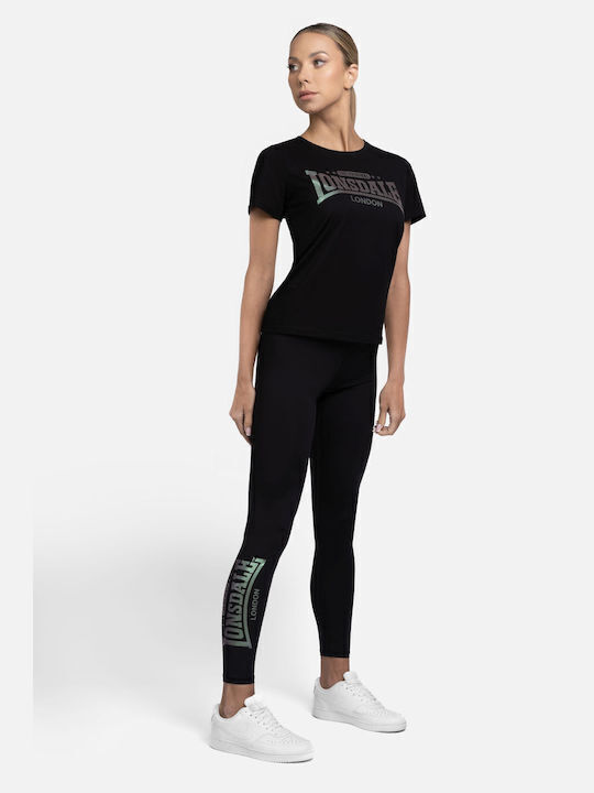 Lonsdale Ausbildung Frauen Lang Leggings Μαύρo