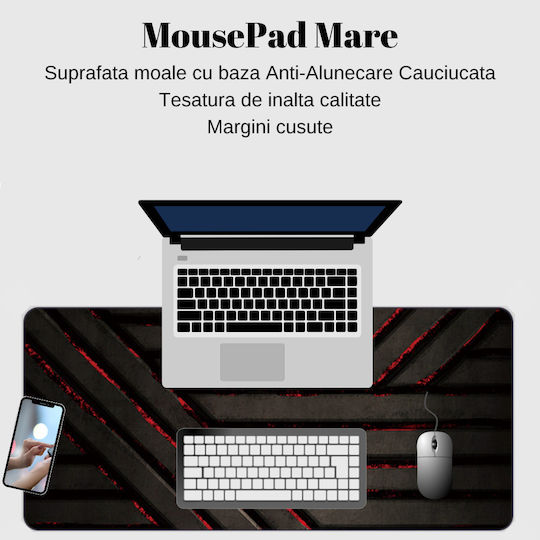 Mouse Pad XXL (900mm) Μαύρο
