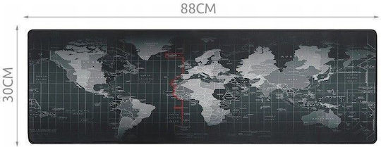 Zola Gaming Mauspad XXL (880mm) mit Handgelenkstütze Schwarz