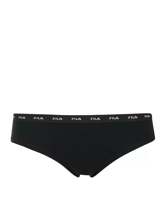Βαμβακερά Γυναικεία Slip 3Pack Μαύρα