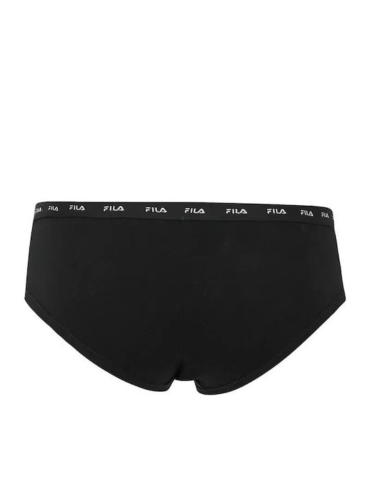 Βαμβακερά Γυναικεία Slip 3Pack Μαύρα