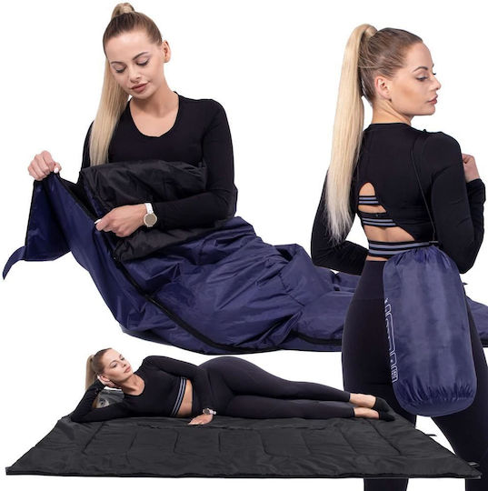 Springos Sleeping Bag Διπλό Blue