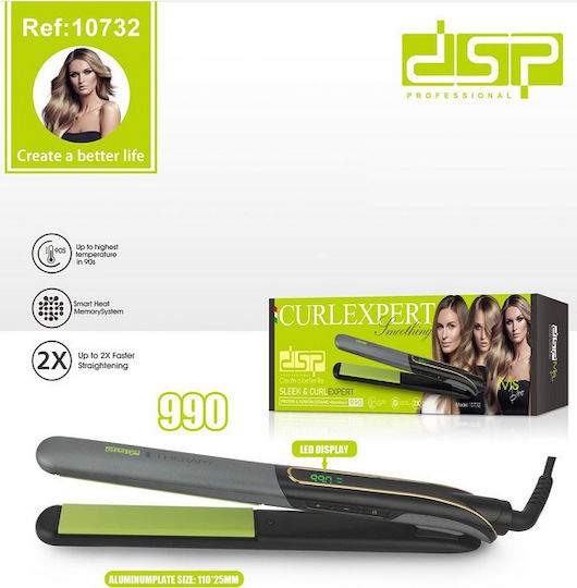 DSP 615778 Haarglätter mit Keramikplatten 60W