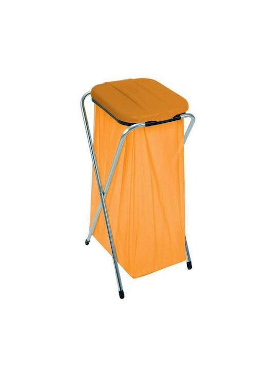 Strend Pro Coș de Gunoi Plastic Portocaliu 130lt 1buc