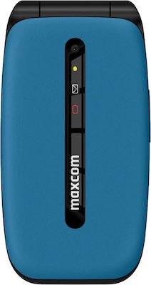 MaxCom Comfort MM828 Single SIM Mobile Phone with Buttons Blue