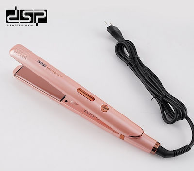 DSP 614993 Hair Straightener with Ceramic Plates 40W Pink