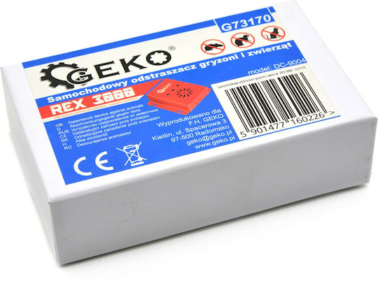 Geko Συσκευή Υπερήχων Απώθησης Τρωκτικών