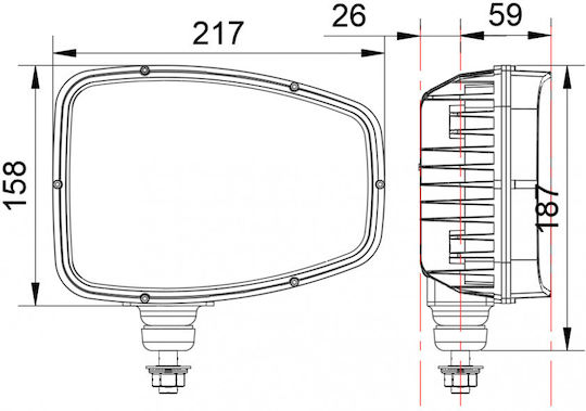 Kamar Trailer Lights Set LED 1Stück