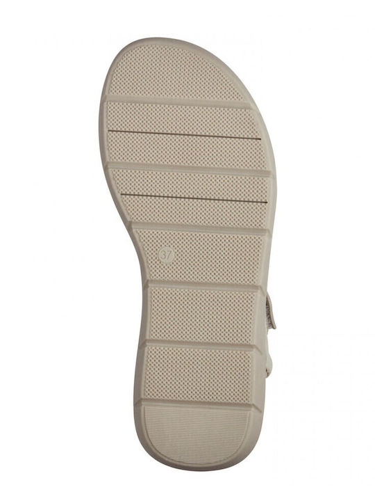 Flache Sandalen für Damen in Gray Farbe