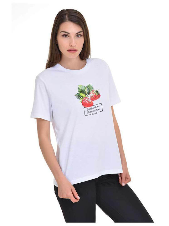 Women's Athletic T-shirt White