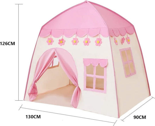 Kids House Play Tent Pink