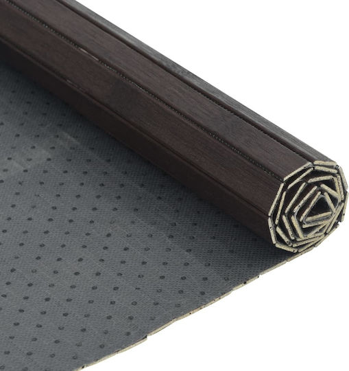vidaXL Kitchen Mat Runner with Anti-slip Underlay Dark Brown 70x300εκ.