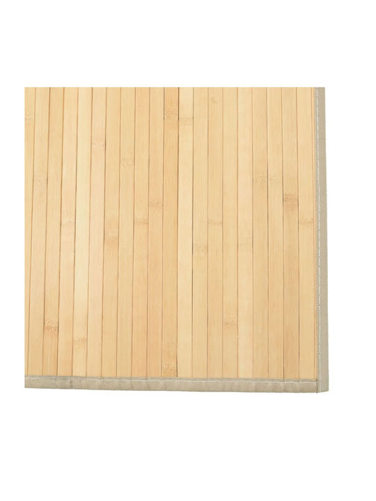 vidaXL Kitchen Mat Runner with Anti-slip Underlay Natural - 80x300εκ.
