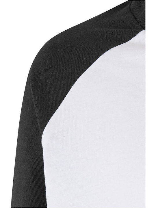 Bluză pentru copii Cu mânecă lungă white/black