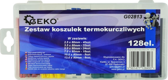 Geko Heat-Shrink Tubing 128pcs G02813