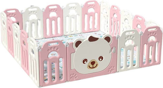 Kidstoys Φράχτης Παιχνιδιού Ροζ