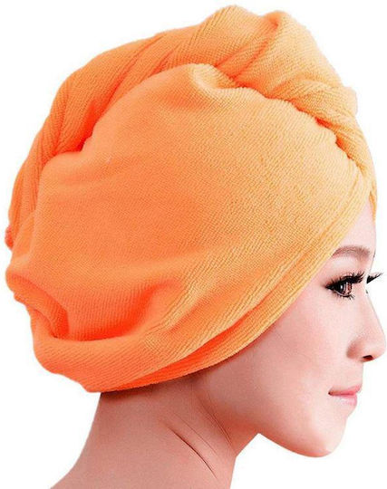 Πετσέτα Microfiber Πορτοκαλί 22x55εκ.