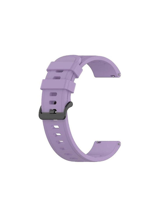 Strap Strap Silicone Gray (Compatible with models: Samsung Galaxy Watch Active, Garmin Vivoactive)