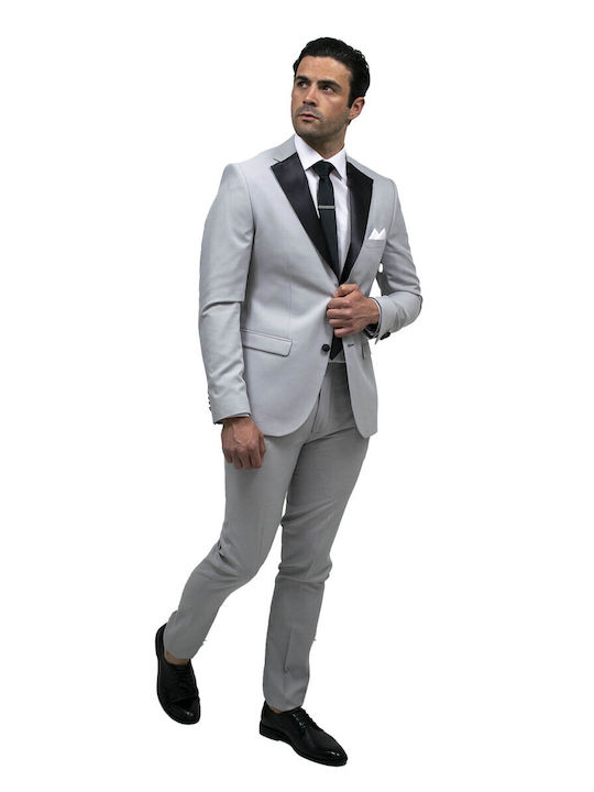 Men's Wedding Suit ARTISTI ITALIANI (11579/S02P) - LIGHT GREY