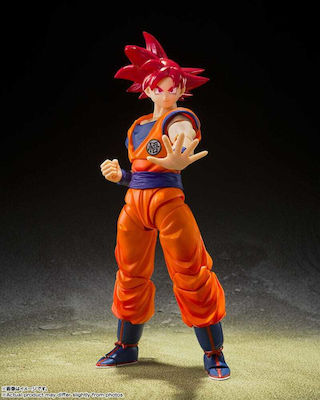 Bandai Dragon Ball Super Super Saiyan God Son Goku Saiyan God Virtue S.h Figuarts Actionfigur