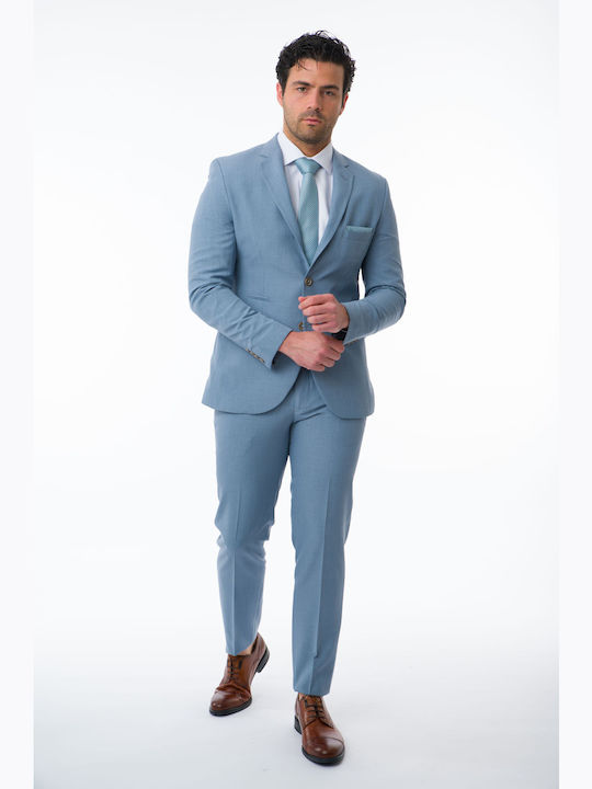 Men's Suit Mezzo Uomo 1-302/140-8500 Indigo