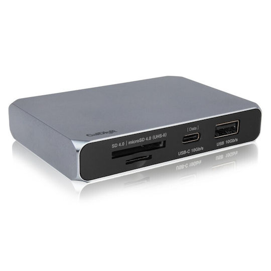 CalDigit USB-C Stație de andocare cu HDMI/DisplayPort 4K PD Gri (CD-USBCSOHODock)