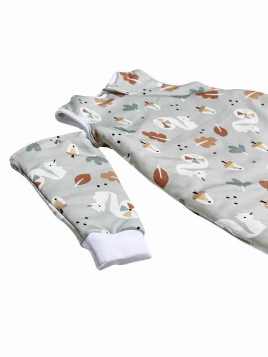 Tender Spring Sleeping Bag 1 Tog Marble, Mint Tender with Detachable Sleeves