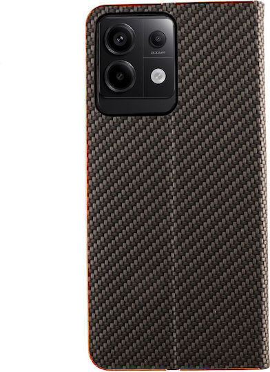 Idol 1991 Elite Book Synthetic Leather / Plastic / Silicone / Leather Black (Redmi Note 13 Pro 4G / Poco M6 Pro 4G)