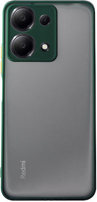 Lime Hardshell Fusion Full Camera Protection Umschlag Rückseite Kunststoff / Silikon Grün (Redmi Note 13 4G)