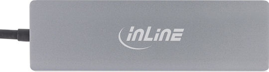 InLine USB-A Docking Station mit HDMI 4K PD Mehrfarbig (33271O)