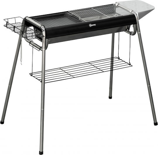 Outsunny Grill Holzkohlegrill 96cmx72cm