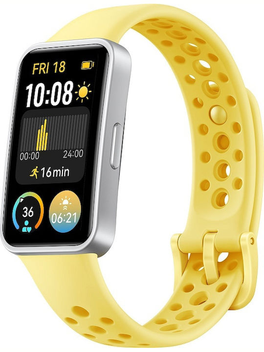 Huawei Band 9 Waterproof with Heart Rate Monitor Lemon Yellow