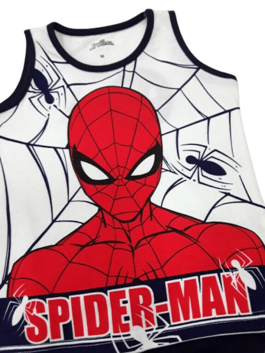 Disney Kids' Pajamas Summer Dark Blue Marvel Spiderman Disney Kids' Pajamas Summer Dark Blue Marvel Spiderman