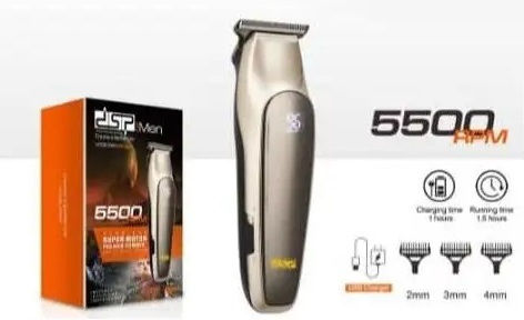 DSP Professional Rechargeable Hair Clipper Gold 614313