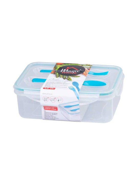 Δοχείο Φαγητού Πλαστικό Μπλε 1.5lt