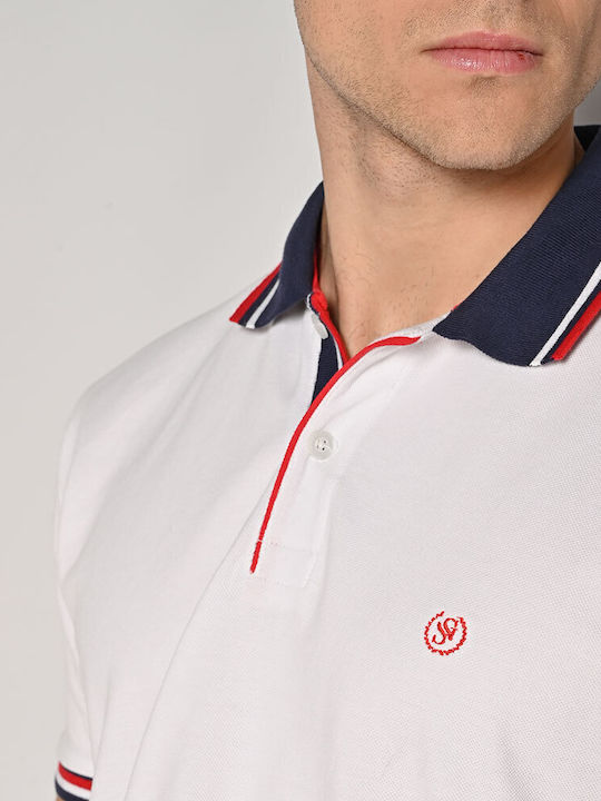 Polo T-shirt Λευκό