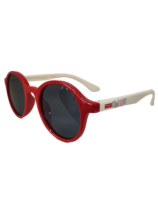 Fisher Price Sunglasses with Red Plastic Frame and Black Lens FPS105