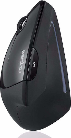 Perixx Perimice-713 Magazin online Ergonomic Vertical Mouse pentru Stângaci Negru