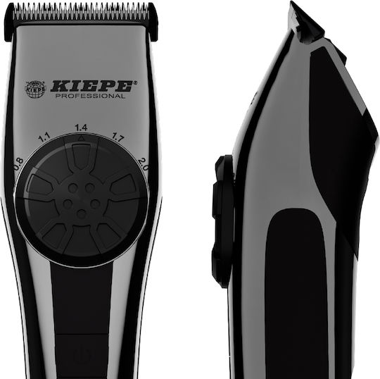 Kiepe Pro Groove Επαγγελματική Επαναφορτιζόμενη Κουρευτική Μηχανή Ασημί