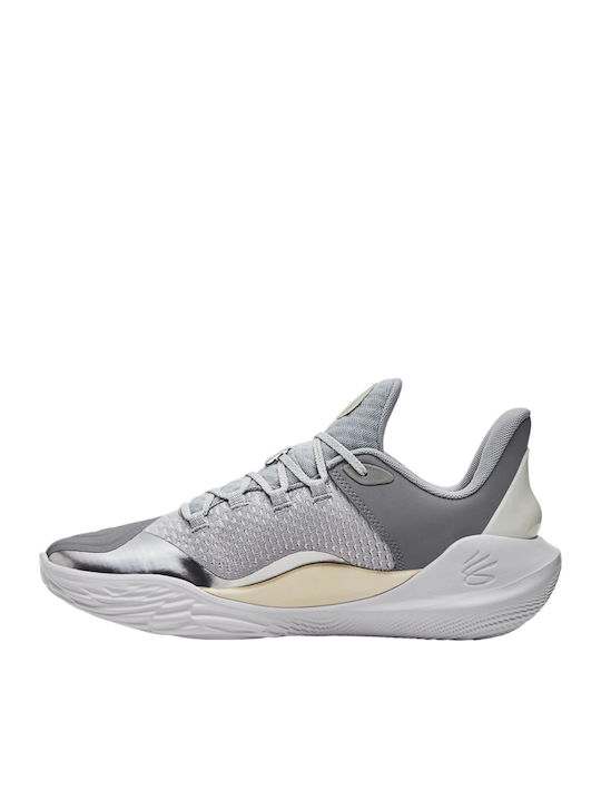 Curry 11 Low Grey Basketball Shoes