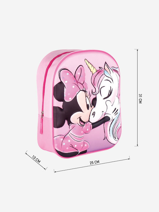 Τσάντα Πλάτης Minnie 2100004018 Φουξια Τσαντες Παιδικες & Αξεσουαρ
