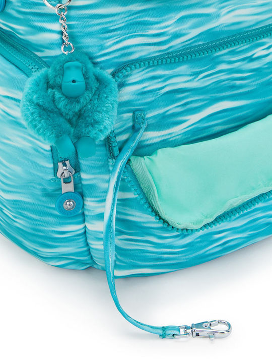Kipling Σακίδιο Πλάτης 33.5x27x19cm Σειρά City Zip S Aqua Pool