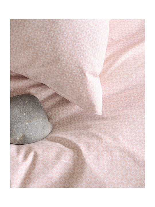 Rythmos Duvet Set Single 160x240cm Sinclair Pink 2pcs