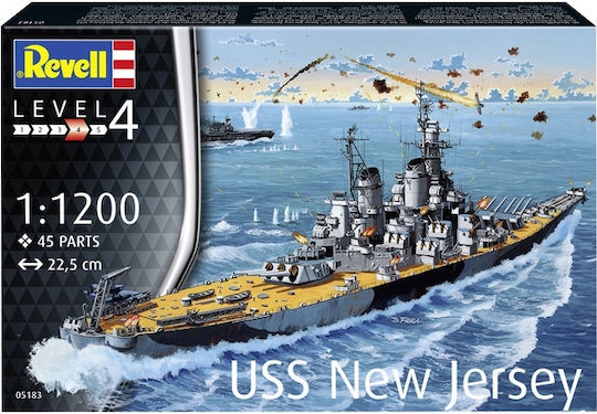 Revell Φιγούρα Μοντελισμού Πλοίο 45 Κομματιών σε Κλίμακα 1:1200 22.5εκ.