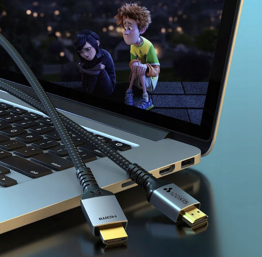 Cable HDMI male - HDMI male 2m Μαύρο