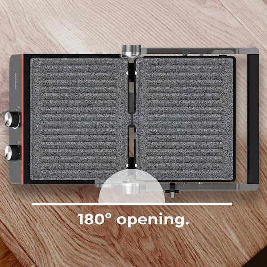 Cecotec Rock'ngrill Sandwich Maker Grill 2200W Gray