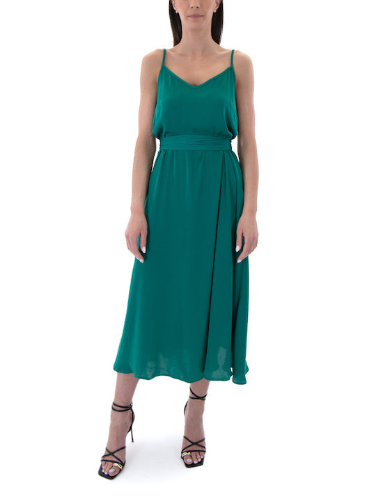 Moutaki Midi Dress Green